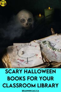 Are you looking for some scary Halloween books for your upper elementary classroom library? We've collected titles of great Halloween books from our students and update our list all the time. Come have a read!