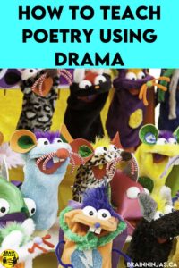 Instead of teaching poetry by simply reading or writing it, how about encouraging students to act it out. Teach poetry using drama to add a new dynamic to your language arts lessons.