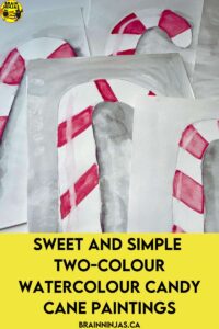 We like to try teaching our students new watercolour techniques that will make their paintings more realistic. Being elememtary generalists means we're not experts but we've broken down this watercolour candy cane lesson so you can try it out with your students. It's a great Christmas art project, but more importantly you can teach students how to add light and shadow to their art projects to make them come alive.