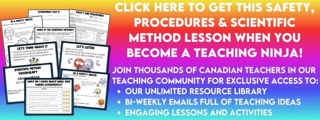 Click here to sign up for a free scientific method and safety & procedures lesson.