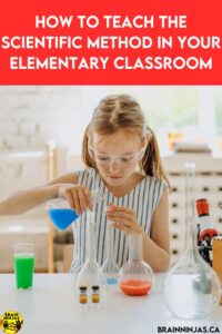 Teach your elementary aged scientists the scientific method while teaching safety and procedures during experiments. Come get this free scientific method lesson.