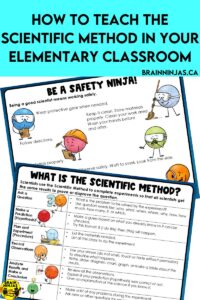 Teach your elementary aged scientists the scientific method while teaching safety and procedures during experiments. Come get this free scientific method lesson.