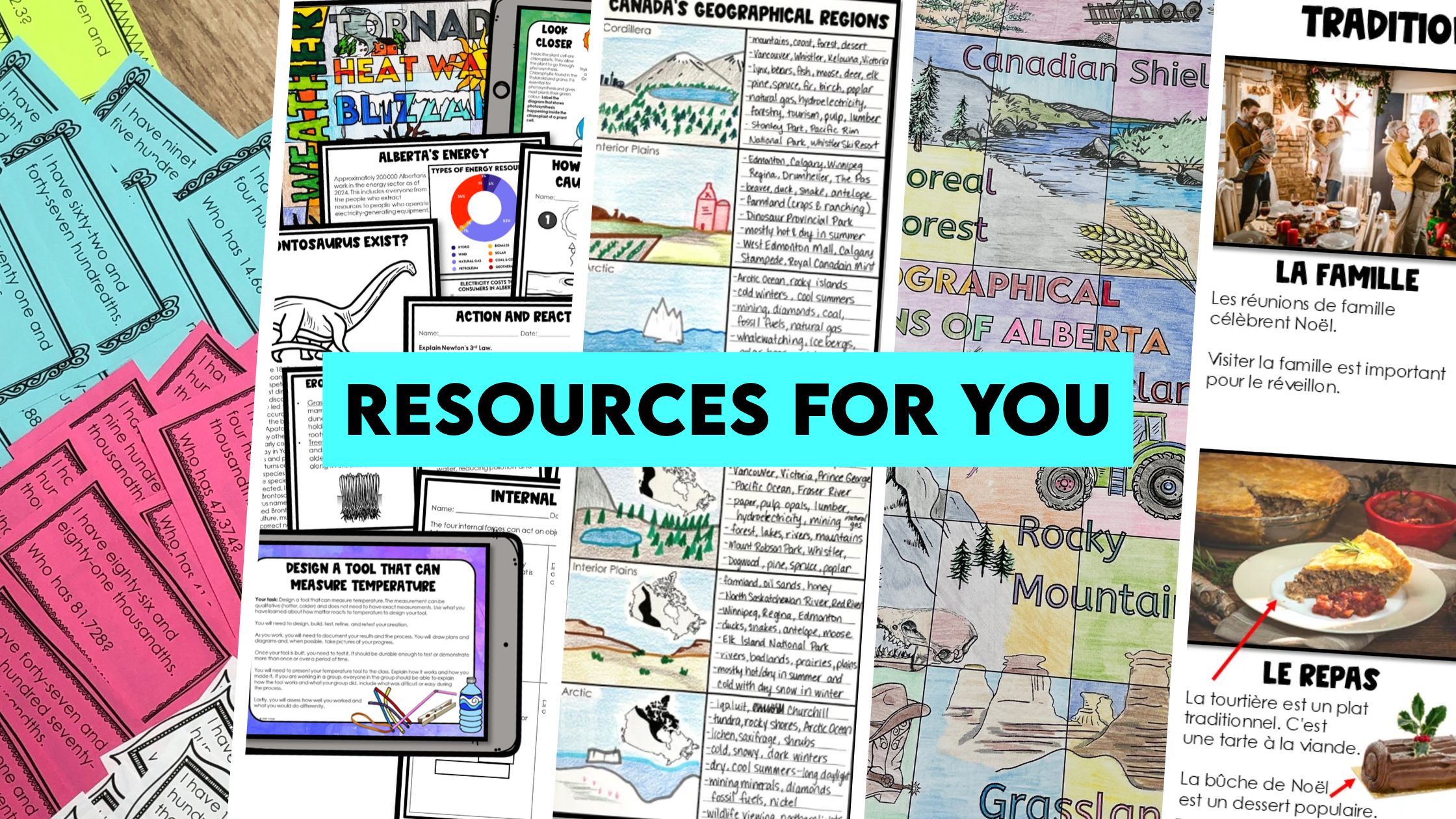 Grades 3-6 resources for your province or territory in Canada: math, social studies, science, French, English Language Arts, art, health and so much more.