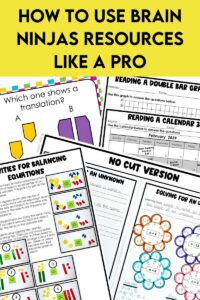 Let us help you use Brain Ninjas resources efficiently and easily. These tips will help you get and stay organized so you can teach like a ninja.