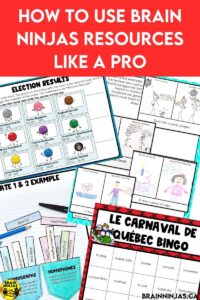 Let us help you use Brain Ninjas resources efficiently and easily. These tips will help you get and stay organized so you can teach like a ninja.