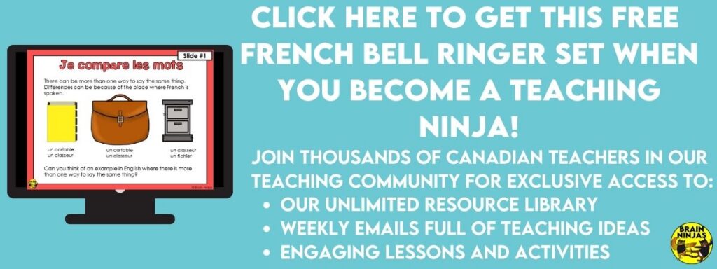 Click here to get a free set of FSL class bell ringers when you sign up for our email list.