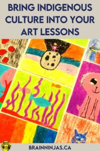 These art lessons are inspired by Indigenous artists and different styles of art from across Canada.