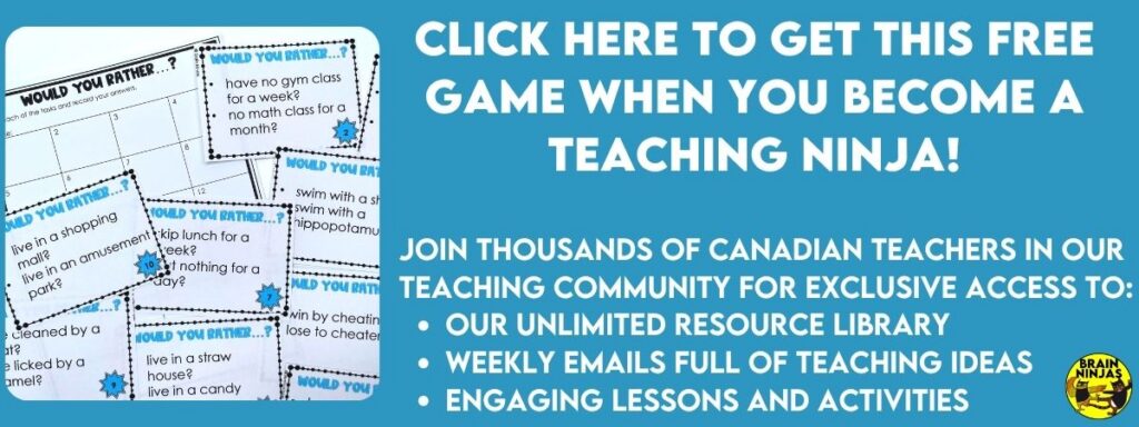 Click here to get a free classroom game when you sign up for our email list.