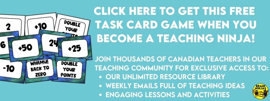 Click here to get a task card game when you sign up for our email list.