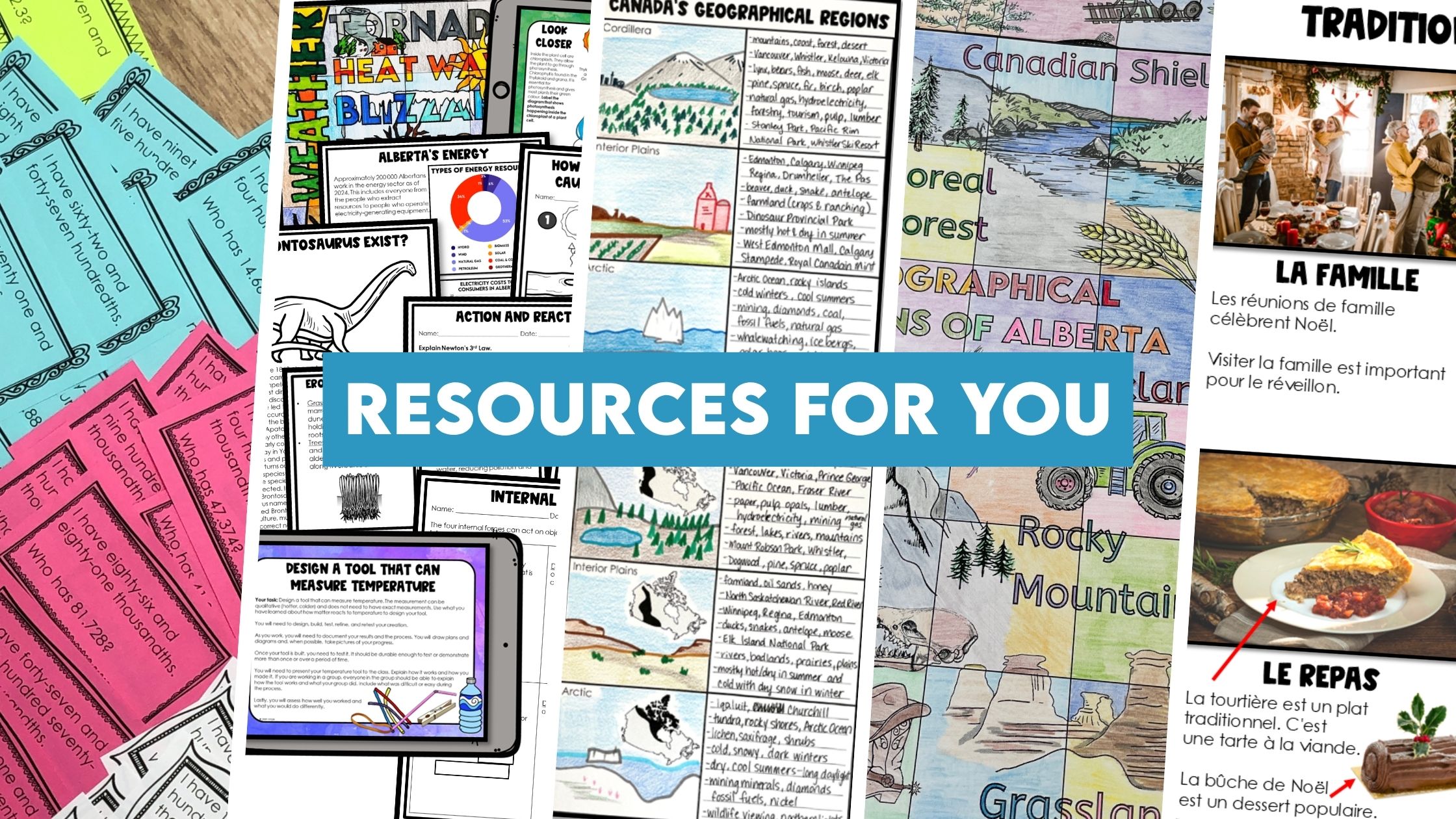 Grades 3-6 resources for your province or territory in Canada: math, social studies, science, French, English Language Arts, art, health and so much more.