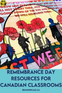 Check out these resources to use in the Grade 3-6 Canadian classroom for Remembrance Day.