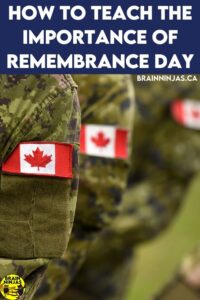 Show students how important Remembrance Day is in Canada.