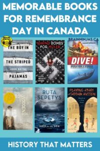 Come check out this list of perfect that are a great read for Remembrance Day.